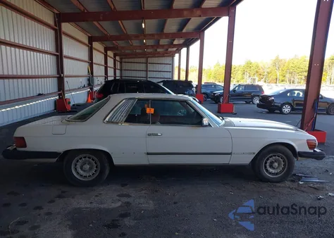 1979 Mercedes-Benz 450 z USA, uszkodzony, nr VIN 10702412027289